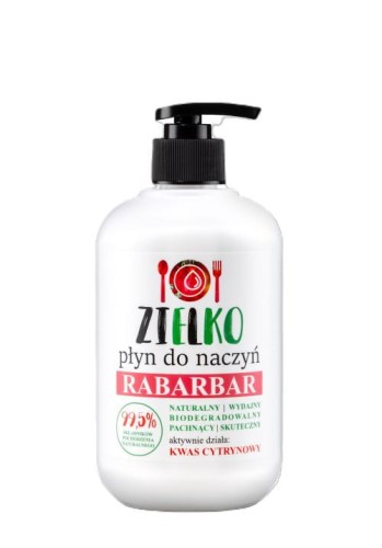 Płyn do mycia naczyń RABARBAR Zielko 500 ml.jpg