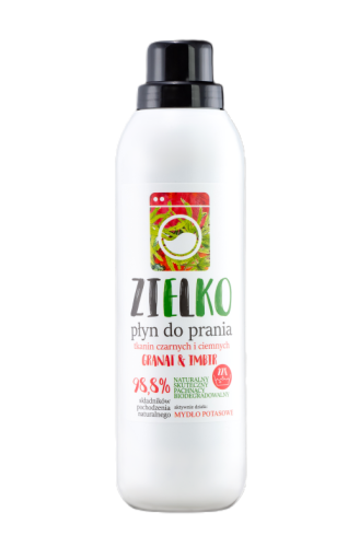 Naturalny płyn do prania tkanin czarnych i ciemnych Granat i Imbir Zielko 1 L.png