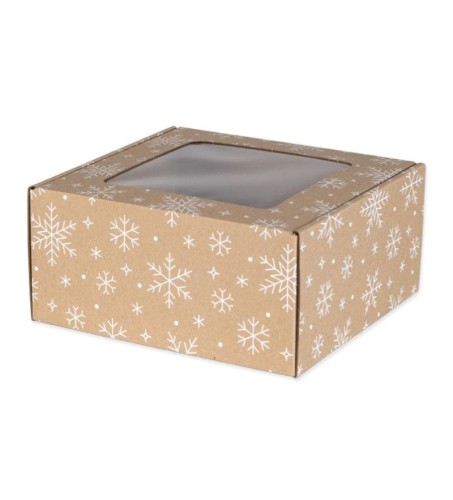 Pudełko prezentowe EKO w śnieżynki OKNO_2.jpg