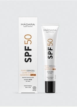 Krem mineralny do twarzy z filtrem SPF50 ochrona przeciwsłoneczna Madara 40 ml NUDE_1.jpg