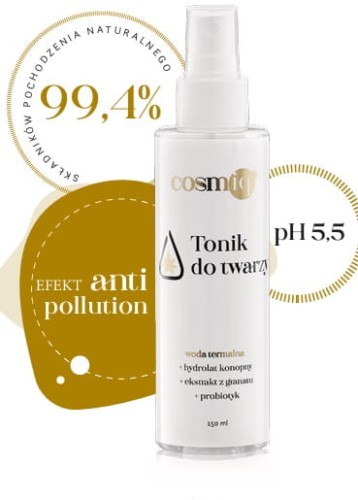 Probiotyczny tonik do twarzy z wodą termalną Cosmiq 150 ml.jpg