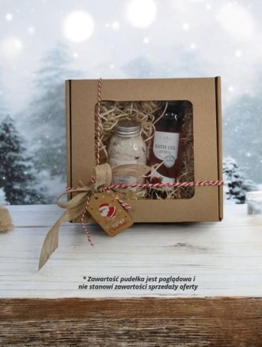 Pudełko prezentowe szare Ekologiczne z recyklingu z wycięciem w kształcie Okna_zapakuj na prezent.jpg