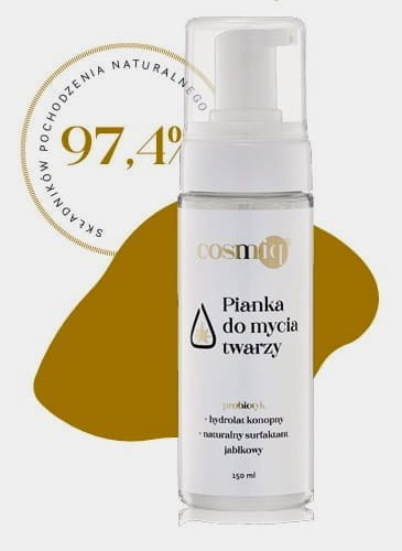 Probiotyczna pianka do mycia twarzy Cosmiq 150 ml.jpg