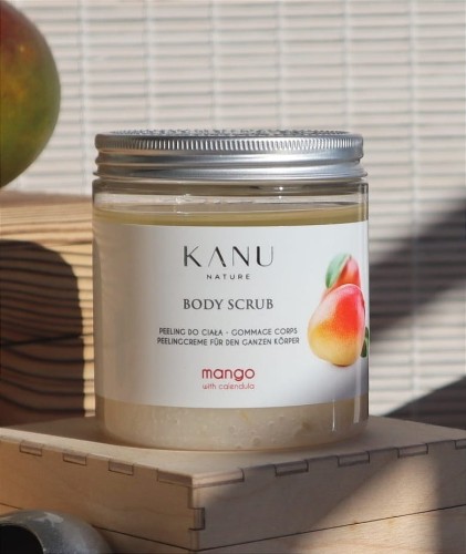  Kanu Nature | Peeling solny do ciała  Mango z nagietkiem 350 g