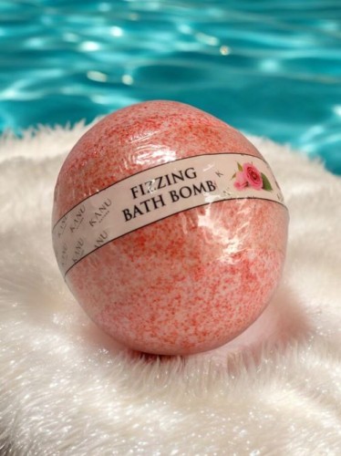 Kula musujaca do kąpieli Róża Kanu Nature_3.jpg