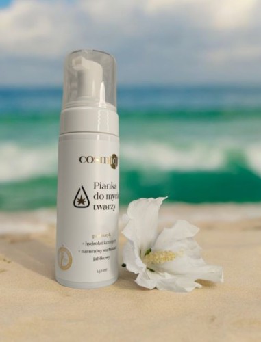 Probiotyczna pianka konopna do demakijażu twarzy Cosmiq 150 ml_4.jpg