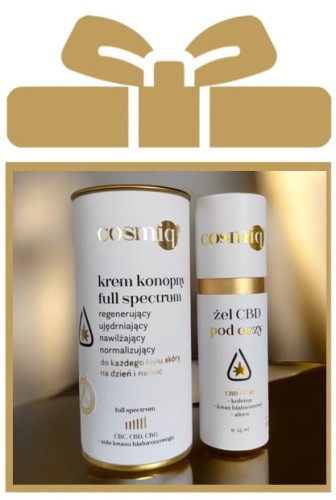 Zestaw konopny do twarzy Cosmiq_krem i żel pod oczy.jpg