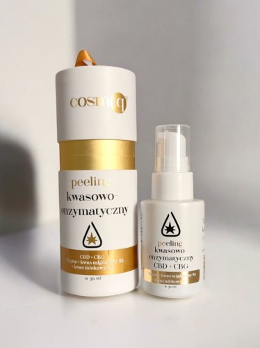 Peeling kwasowo-enzymatyczny CBD+CBG Cosmiq 30 ml_3.jpg