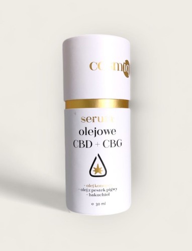 Serum olejowe CBD+CBG do masażu twarzy, szyi i dekoltu Cosmiq 30 ml.jpg
