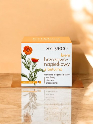 Krem do twarzy nagietkowo brzozowy z betuliną Sylveco 50 ml_5.jpg