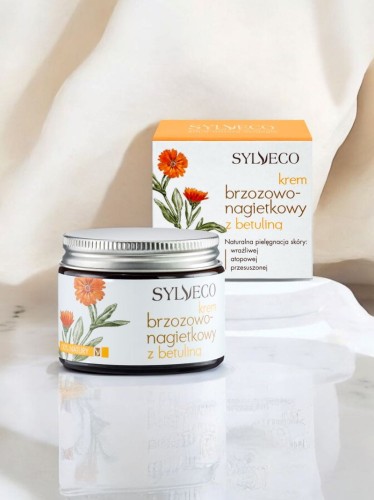 Krem do twarzy nagietkowo brzozowy z betuliną Sylveco 50 ml_8.jpg