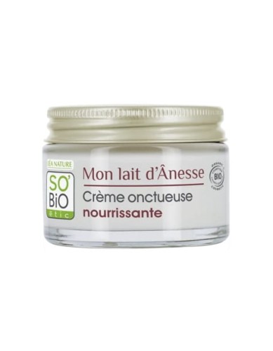 Jedwabisty krem nawilżający do twarzy z oślim mlekiem 50 ml So Bio_1.jpg