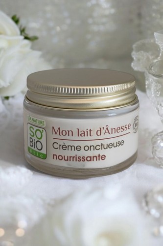 Jedwabisty krem nawilżający do twarzy z oślim mlekiem 50 ml So Bio_2.jpg