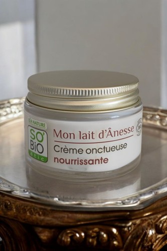 Jedwabisty krem nawilżający do twarzy z oślim mlekiem 50 ml So Bio_3.jpg