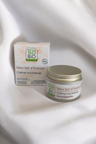 Jedwabisty krem nawilżający do twarzy z oślim mlekiem 50 ml So Bio_5.jpg