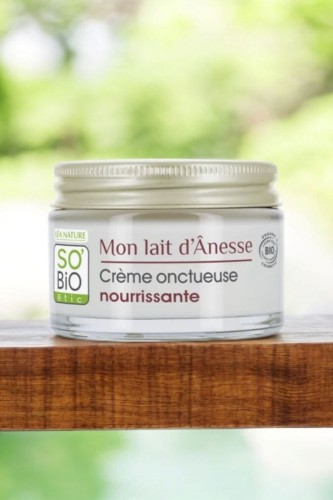 Jedwabisty krem nawilżający do twarzy z oślim mlekiem 50 ml So Bio_7.jpg