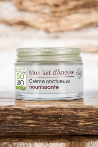 Jedwabisty krem nawilżający do twarzy z oślim mlekiem 50 ml So Bio_8.jpg