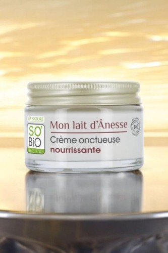 Jedwabisty krem nawilżający do twarzy z oślim mlekiem 50 ml So Bio_9.jpg