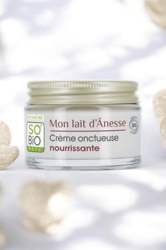 Jedwabisty krem nawilżający do twarzy z oślim mlekiem 50 ml So Bio_10.jpg
