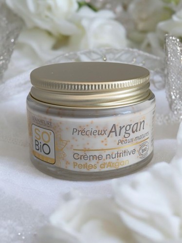 Argan Pearls Krem odżywczy z perłami arganowymi So Bio 50 ml.jpg