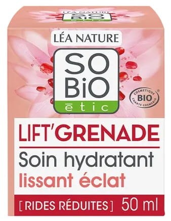 Lift Grenade Wygładzająco rozświetlający krem przeciwzmarszczkowy So Bio 50 ml.jpg