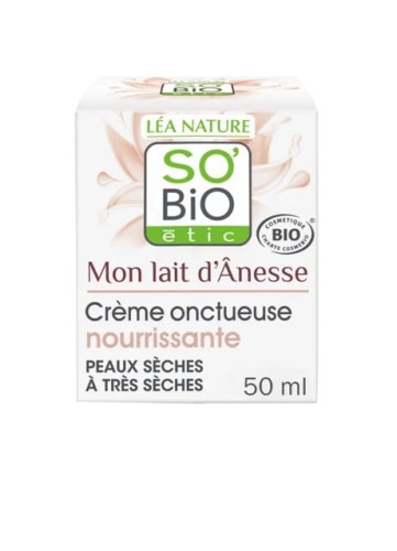 Aksamitny krem odżywczy do twarzy z oslim mlekiem 50 ml So Bio.jpg