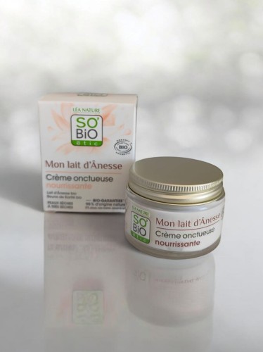 Aksamitny krem odżywczy do twarzy z oslim mlekiem 50 ml So Bio_1.jpg