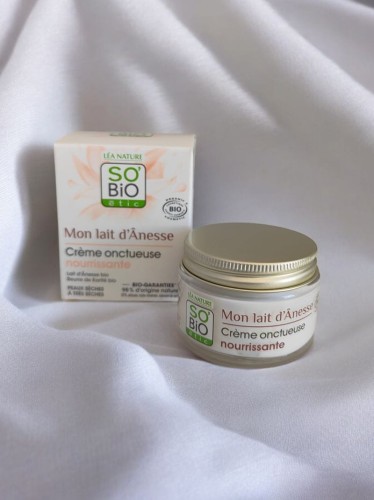 Aksamitny krem odżywczy do twarzy z oslim mlekiem 50 ml So Bio_3.jpg