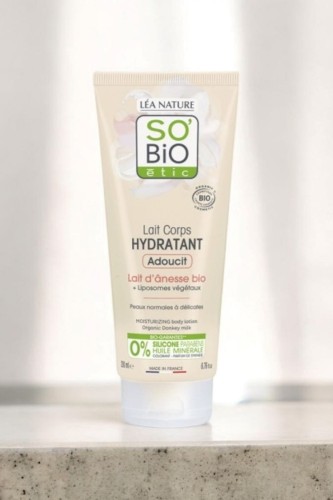Nawilżające mleczko do ciała Mleko ośle i Lipososmy roślinne So BiO 200 ml_4.jpg