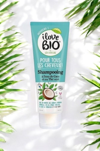 Organiczny Szampon do wszystkich typów włosów Kokos i Zielona Herbata I Love BIO_5.jpg