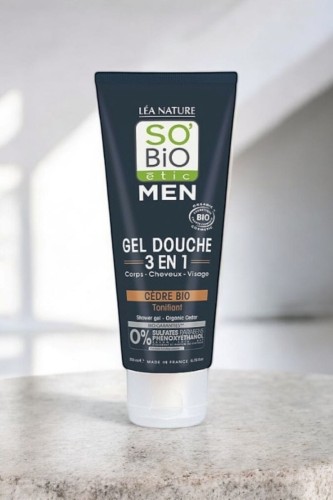 SO BiO etic MEN Męski żel pod prysznic i szampon 3 w 1 Cedr Atlaski 200 ml_1.jpg
