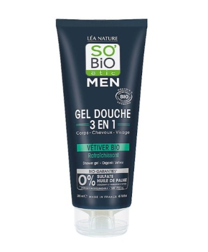 Męski Żel pod prysznic i szampon 3 w 1 Wetyweria SO BiO étic 200 ml.jpg