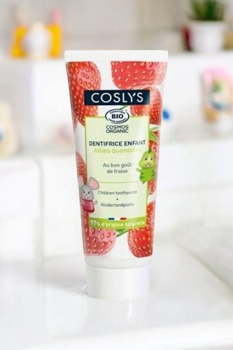 Truskawkowa pasta do zębów dla dzieci Junior Coslys 50 ml_2 Laguni.jpg