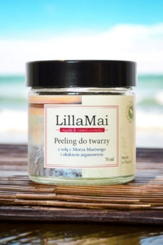 Peeling do twarzy z solą z Morza Martwego i olejkiem arganowym LillaMai w Laguni_2.jpg