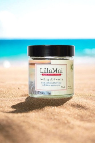 Peeling do twarzy z solą z Morza Martwego i olejkiem arganowym LillaMai w Laguni_3.jpg