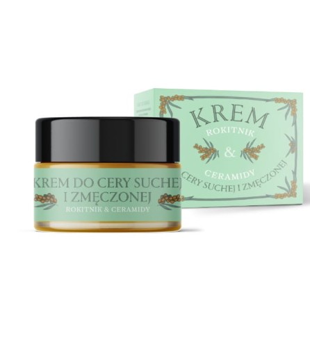 Krem do cery suchej i zmęczonej z rokitnikiem i ceramidami Jozka 50 ml.jpg