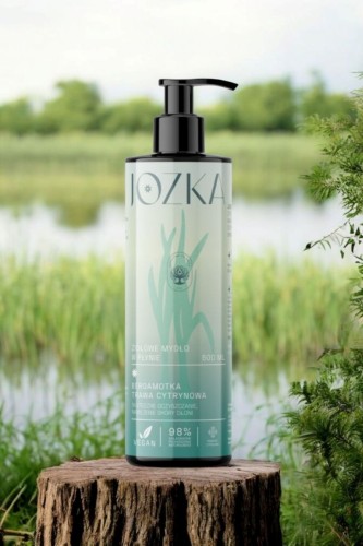 Ziołowe mydło w płynie Bergamotka, Trawa cytrynowa i Porost Islandzki Jozka 500 ml_laguni_2.jpg
