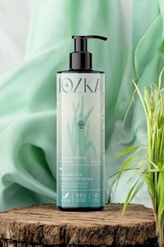 Ziołowe mydło w płynie Bergamotka, Trawa cytrynowa i Porost Islandzki Jozka 500 ml_laguni_4.jpg