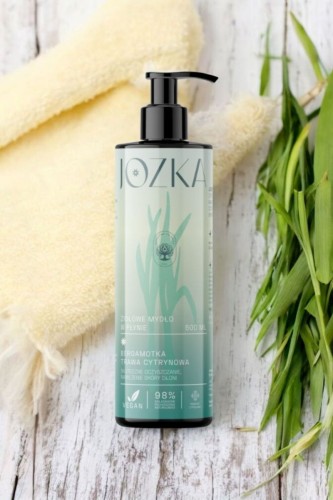 Ziołowe mydło w płynie Bergamotka, Trawa cytrynowa i Porost Islandzki Jozka 500 ml_laguni_5.jpg