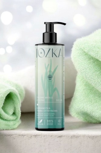 Ziołowe mydło w płynie Bergamotka, Trawa cytrynowa i Porost Islandzki Jozka 500 ml_laguni_6.jpg