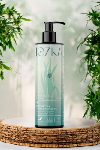 Ziołowe mydło w płynie Bergamotka, Trawa cytrynowa i Porost Islandzki Jozka 500 ml_laguni_7.jpg