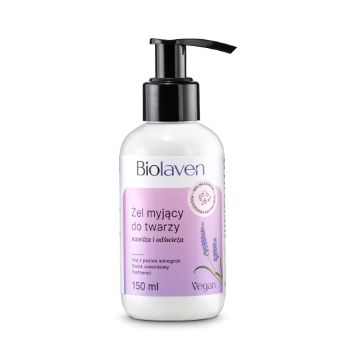 Oczyszczający żel do mycia twarzy BIOLAVEN 150 ml.png