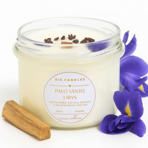 Świeca zapachowa sojowa_Palo Santo Irys_Sis Candles_Laguni.jpeg