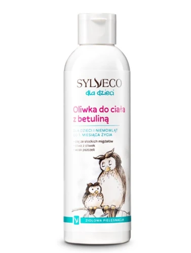 SYLVECO dla dzieci | Oliwka do ciała z betuliną 200 ml
