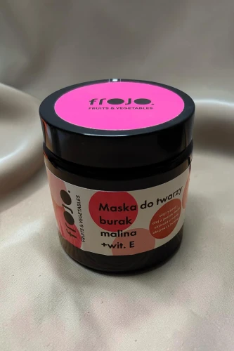 FROJO Maska do twarzy burak - malina 120 ml [OUTLET]