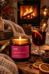 SIS CANDLES | Ręcznie wykonana świeca sojowa Grzane Wino 50 g
