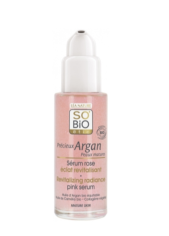 SO BiO étic Precieux Argan Perłowe różowe serum  do skóry dojrzałej 30 ml laguni.pl_1.png
