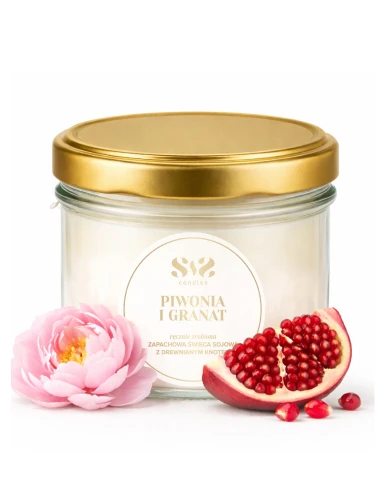 Świeca sojowa Piwonia z granatem Sis Candles laguni.jpg