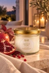 Granat i Gin | Świeca sojowa z drewnianym knotem 175g Sis Candles