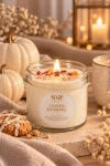 Ciasto Dyniowe | Świeca sojowa z drewnianym knotem 175g Sis Candles